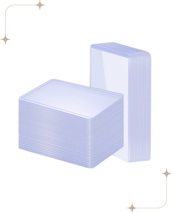 Premium Clear Toploaders | Made for TCG